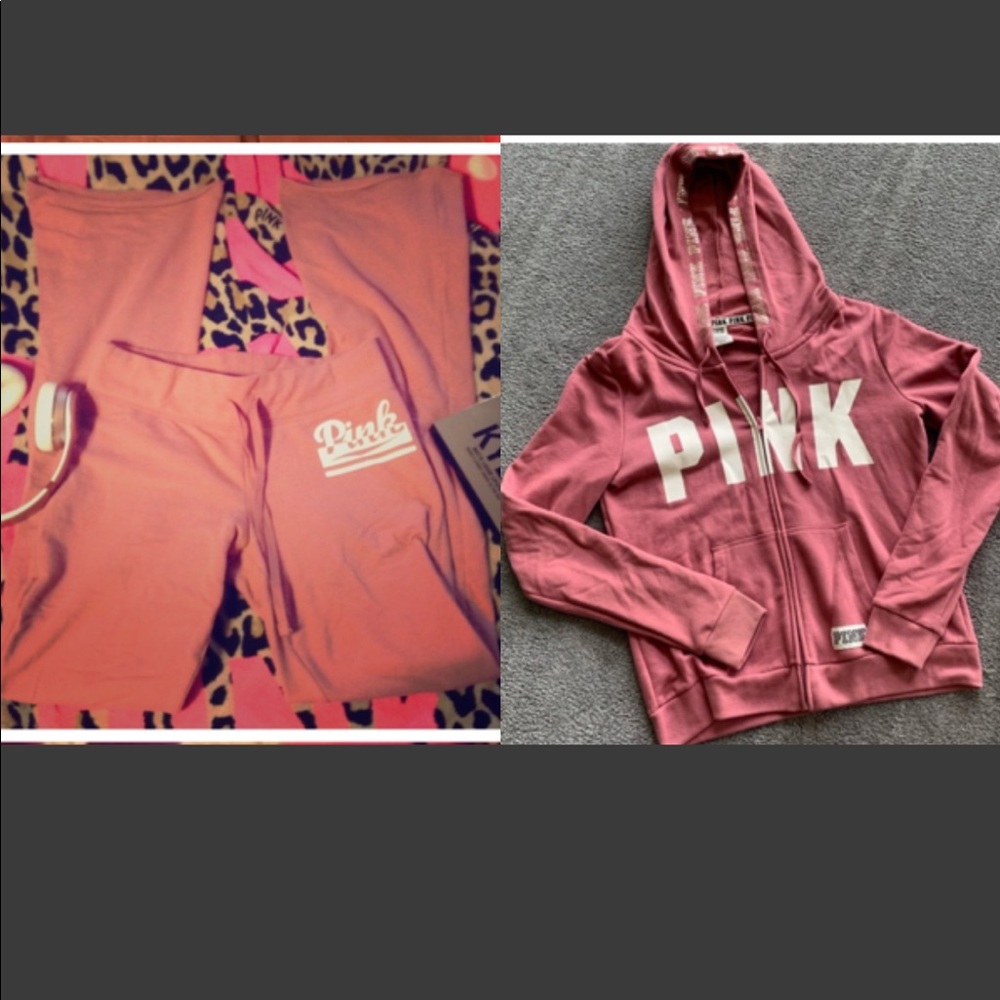 Vs pink begonia matching set
